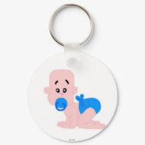 Diaper Rocker Baby Boom Keychain by norman888 Diaper Rocker Baby Boom Keychain
