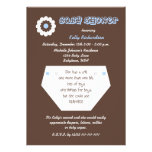 Diaper Second Baby Boy Shower Invitation