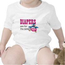 diapers for birds t-shirts