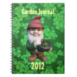 Diario del gnomo del jardín libro de apuntes