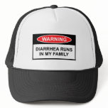 Diarrhea slogan hats