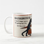Diary of a Bad Cat Mug (Vintage Black Cat)