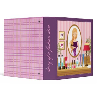 Diary of A Fashion Diva binder