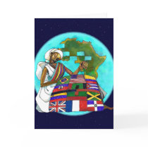 'Diaspora Quilt' Kwanzaa card