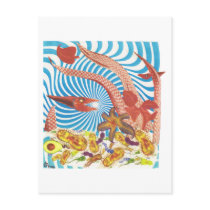 Dibble_Art29_Orange_Octopus Postcards