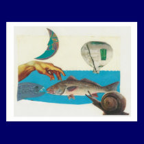 Dibble_Artworks_118_Red_Fish postcards
