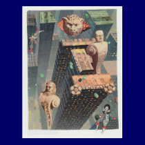 Dibble_Artworks_119_Gotham postcards