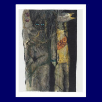 Dibble_Artworks_141_Bast_And_Horus postcards