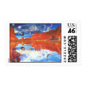 Dibble Artworks Kokopelli Postage stamp