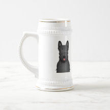 Dibujo animado de Terrier del escocés Taza De Café