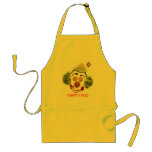 Dibujo animado del payaso de Aprom aprons