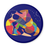 Dibujo Siete Refrigerator Magnet