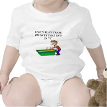 dice and  craps players tees