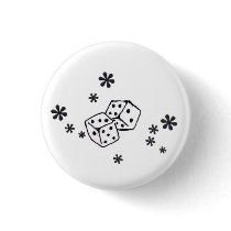 Dice Badge buttons by iloveknitting Dice Badge buttons