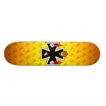 Dice & Flames Skateboard