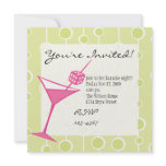 Dice Martini invitations
