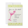 Dice Martini Personalized Invites
