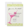 Dice Martini Three Personalized Invitation