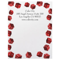 Dice Players Letterhead
