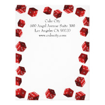 Dice Players Letterhead
