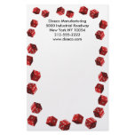 Dice Players Stationery