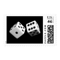 Dice Postage Stamp