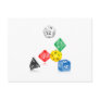 Dice Postcards