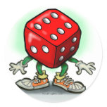 Dice stickers
