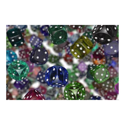 Dice Theme VII Poster by Resch