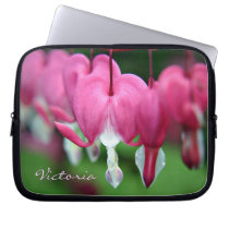 Dicentra Bleeding hearts name laptop sleeve laptop sleeves