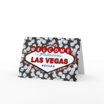 Dices are Loaded! Las Vegas Invitation Card