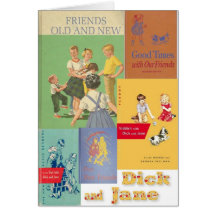 Dick and Jane 2 Greeting Card