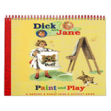 Dick and Jane Color Calendar