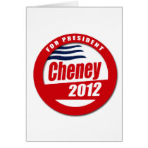 Dick Cheney 2012 cards