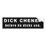 Dick Cheney Bumper Stickers