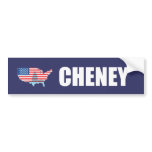 DICK CHENEY Election Gear Bumper Sticker
