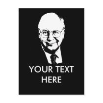 Dick Cheney Gear postcards