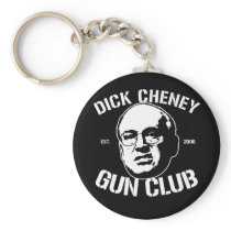 Dick Cheney Gun Club Keychain