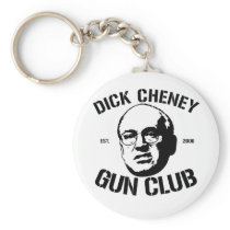 Dick Cheney Gun Club Keychains