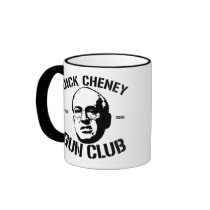 Dick Cheney Gun Club Coffee Mug