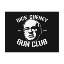 Dick Cheney Gun Club Postcards