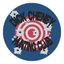 Dick Cheney Hunting Club stickers by apollo335 Dick Cheney Hunting Club stickers