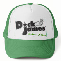 Dick James logo, Dickey J._Edition hats