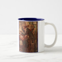 Dickens A Christmas Carol Warming By Candlelight Coffee Mug