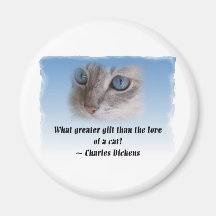 Dickens Cat Magnets