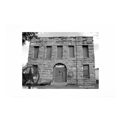 Dickens County Jail Poster by cycletrips