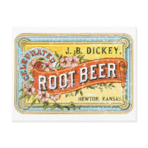 Dickey Root Beer-1899 postcards by vintageurban Dickey Root Beer-1899 postcards