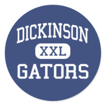 Dickinson - Gators - High School - Dickinson Texas stickers by customteamsportswear Dickinson - Gators - High School - Dickinson Texas stickers