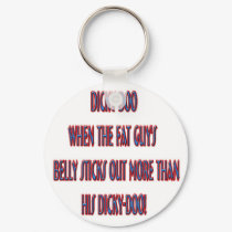 DICKY DOO CLUB keychains by jaylichtenberger DICKY DOO CLUB keychains