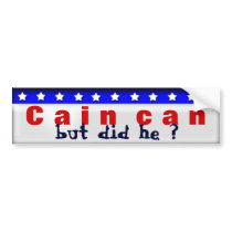 Did He ? Bumper Sticker